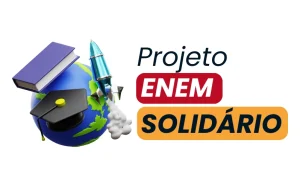 Logo do projeto ENEM solidário