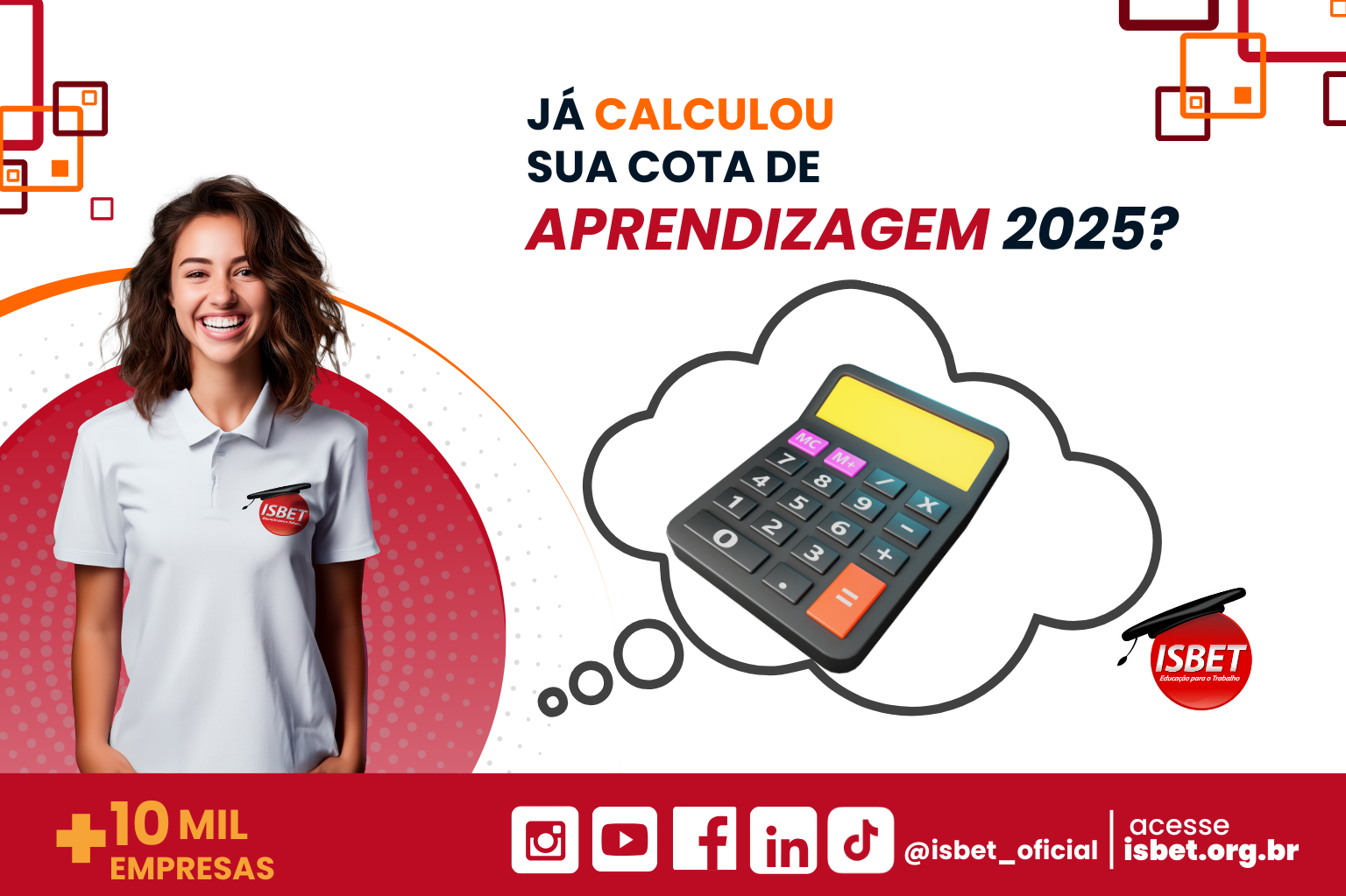 arte feita no canva, com algumas imagens de IA com, o titulo: já calculou sua cota de aprendizagem 2025?