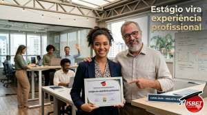 Imagem gerada por IA com o titulo da matéria