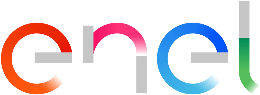 Logo da Enel, empresa parceira do ISBET