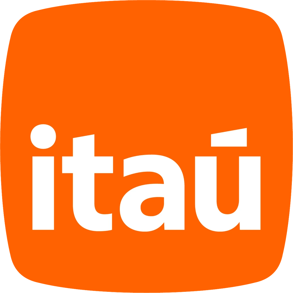 Logo do Itaú, empresa parceira do ISBET
